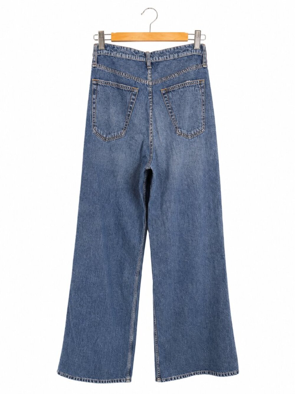 rag & bone Miramar Wide Leg Sweatpant Jean Size 26 - Picture 2 of 4